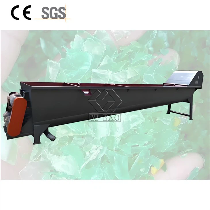 Lavatrice per il riciclaggio di bottiglie in plastica per animali domestici da 500 kg / h