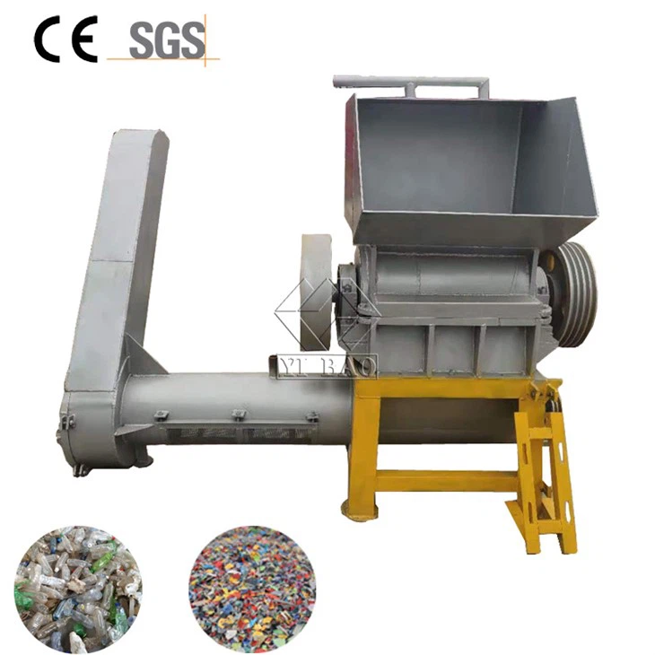 Macchina per frantoio di bottiglie in plastica per animali domestici